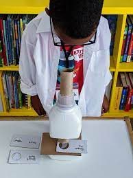 Diy Microscope For Kids That S Great For Dramatic Play Crafting A Fun Life In 2021 Microscope Kids Dramatic Play Diy Recycled Projects