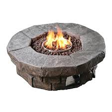 Teamson Propane Fire Pits 40 6 In W 50000 Btu Brown Concrete Fire Pit Lowes Com In 2020 Gas Fire Pits Outdoor Fire Pit Table Gas Fire Pit Table
