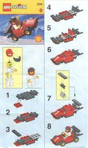 Instructions For 2535 1 Shell Promotional Set Race Car Lego Cars Instructions Lego Activities Lego Cars