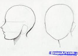 How To Sketch Anime Girls Step 4 Anime Face Shapes Anime Head Shapes Anime Face Drawing