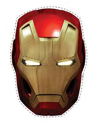 Free Printable Iron Man Mask Iron Man Mask Iron Man Birthday Iron Man