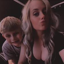 A girl and a glue gun