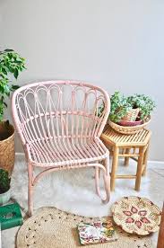 Vintage Baby Pink Small Bamboo Chair With Detailing Child S Chair Girls Room Chair Dressing Table Chair Boho Dec Boho Chair Vintage Bamboo Chairs Bamboo Chair