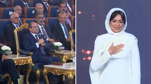 الرئيس السيسي لـ هبة مجدي: أسأل الله العظيم إنه يسعدك ويحميكي ومايزعلكيش - بوابة الشروق - نسخة الموبايل