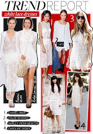 Image result for images of white lace fashions