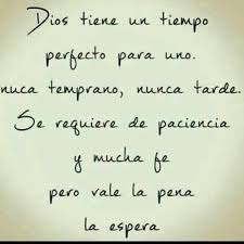 El Tiempo De Dios Es Perfecto Bible Quotes Quotes Christian Books