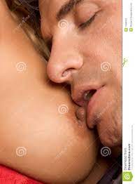 Couple Engaged in Sexual Games and Nipple Kissing Stock Photo - Image of  couple, erected: 11066370