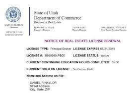 Gaining personal access to the multiple listing service (mls). How Do I Renew My Real Estate License In Utah Institute Of Real Estate Education