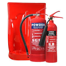 Co2 fire extinguishers are primarily used for electrical fires and often paired with foam extinguishers. 6kg Powder 2kg Co2 Fire Extinguisher Double Stand Special Offer