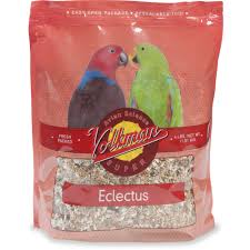 Volkman Avian Science Super Eclectus Parrot Diet Bird Food 4 Lbs Parrot Diet Bird Food Avian