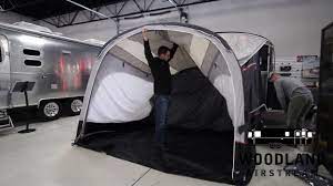 Built for the great outdoors, this lightweight travel trailer is ready for your next adventure. Basecamp X With New Ventura Tent Package Airstream Walkthrough Glacier Lake Youtube