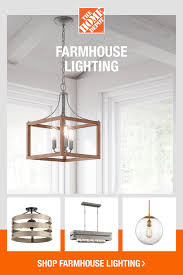 Rae 4 light orb chandelier clear glass dining light. Shop Farmhouse Lighting That Fits Your Style From The Home Depot Black Living Room Decor Dining Room Renovation Rustic Dining Room