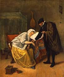 The Doctor And His Patient By Jan Steen Artilim Art Painting Dutch Painters