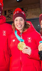 She became an olympic gold medalist having won the wom. Michelle Gisin Uberfliegerin Einer Begabten Familie House Of Switzerland