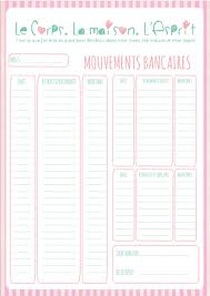 Dans Mon Filofax 9 Mon Kakebo Mes Mouvements Bancaires Comment Gerer Son Budget Faire Ses Comptes Gestion Budget