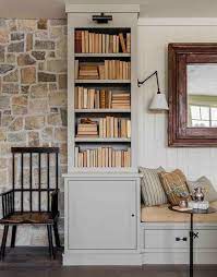 Combine hidden storage with open shelves. 8 Built In Ideas For The Living Room Town Country Living