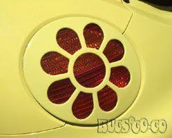 Beetle Daisy Flower Tail Light Covers Tail Lights Covers Light Covers Tail Light