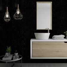 Shower wall panels combine elegance and durability that will last a lifetime. Decorwall Elite Black Sparkle Bathroom Cladding Mb Diy