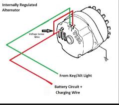 And the ground comes around the right side. Alternator Ground Question Ih8mud Forum