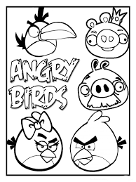 Angry Birds Coloring Pages Printable Http Www Kidscp Com Angry Birds Coloring Pages Printable Pinte Bird Coloring Pages Coloring Books Cool Coloring Pages