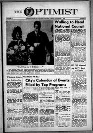 The Optimist (Abilene, Tex.), Vol. 51, No. 7, Ed. 1, Friday, November 1,  1963