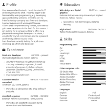 It is usually confined to one page in length, and focuses a lot on language. Front End Developer Resume Complete Guide Samples 2021 Upgrad Blog