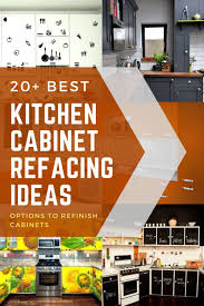 Refacing kitchen cabinets is a popular project for homeowners looking for a straightforward renovation option. 20 Kitchen Cabinet Refacing Ideas In 2021 Options To Refinish Cabinets