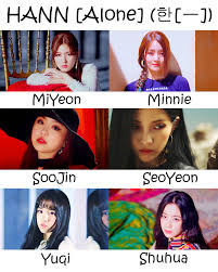 Discover more music, concerts, videos, and pictures with the largest catalogue online at last.fm. G I Dle Hann Alone Who S Who Kpopinfo114