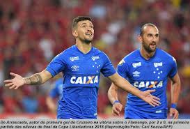 Com destaque para o duelo de brasileiros entra flamengo e cruzeiro, além do possível confronto entre palmeiras e corinthians nas quartas de final, caso. Flamengo E Corinthians Saem Em Desvantagem Nas Oitavas De Final Da Copa Libertadores 2018 Blog Do Guara