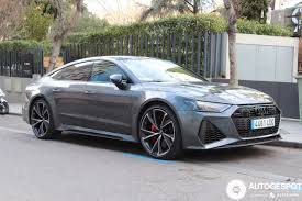 The elegant coupé lines of the gran turismo set the standard for automotive aesthetics, and with the first. Audi Rs7 Sportback C8 1 February 2020 Autogespot