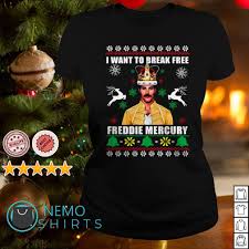 Maybe you would like to learn more about one of these? I Want To Break Free Freddie Mercury Christmas Sweater Shirt