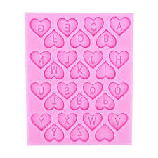Learn more about million hearts. Alphabet Heart Mould In Silicone Planete Gateau