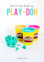How To Fix Revive Dried Out Play Doh