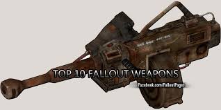 Top 10 Fallout Weapons