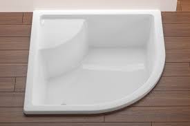 Bathroom Quadrant Acrylic Deep Shower Tray Can T Use Curved But This Is Nice Though It Would Be Impossible To Sink Shower Tray Small Shower Room Shower Room