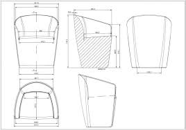 2 Dimensional Blueprint Of Furniture Being Designed Furniture Design Sketches Drawing Furniture Furniture Design Chair
