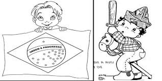 A independência do brasil é um dos fatos históricos mais importantes de nosso país, pois marca o fim do domínio português e a conquista da autonomia política. Desenho De 7 De Setembro Para Colorir Educacao Infantil