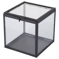 Lindrande Dekoschachtel Klarglas Schwarz Jetzt Bestellen Ikea Deutschland Dekor Boxen Schmucken Ikea