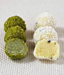 Truffes Chocolat Blanc Passion Et Choco The Vert Recette Truffes Au Chocolat Truffe Chocolat Blanc Truffe