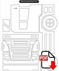 Pola miniatur papercraft truk canter design papercraft bus. Pola Miniatur Truk Dari Triplek Cara Golden