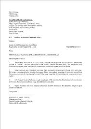 Contoh Surat Rasmi Permohonan Talian Telefon Rasmi F