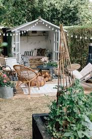 Global Inspired Home Tour Upstairs Summer House Garden Summer House Interiors Terrace Garden Design
