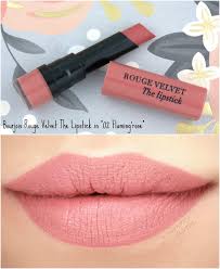 Bourjois Rouge Velvet The Lipstick Review And Swatches Bourjois Lipstick Bourjois Velvet Lipstick Lipstick