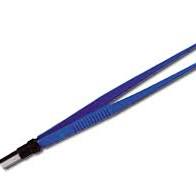 Pinza bipolare retta 18 cm - punte 1 mm - attacco UE