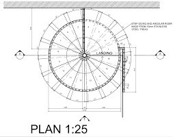 Autocad 2012 Spiral Staircase Detail Drawings Plan Section Elevation Along With Material And Fi Spiral Staircase Plan Spiral Staircase Spiral Staircase Kits