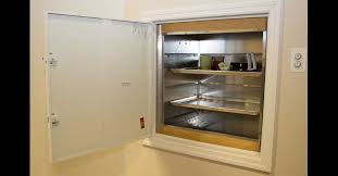 When you pull on the cord, the box should easily lift up to the upper frame area. Residential Commercial Dumbwaiters Butlers Buddy Inc