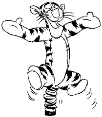 Printable coloring pages of disney's winnie the pooh, tigger, piglet, eeyore and others napping. Tigger From Winnie The Pooh Coloring Pages Coloring Home