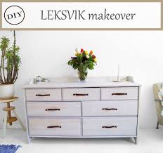 Der schrank hat ein umzug hinter sich ein paar gebrauchsspuren hat er aber kaum sichtbare. Ikea Leksvik Makeover Handmade Kultur