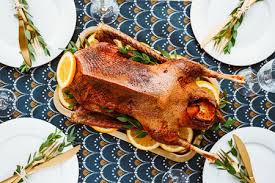 It used to be traditional to eat goose for christmas, which people still do. A Traditional Christmas Dinner Menu