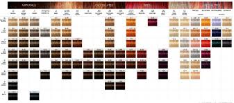 Pin By Mor Miles On Hair Schwarzkopf Hair Color Chart
